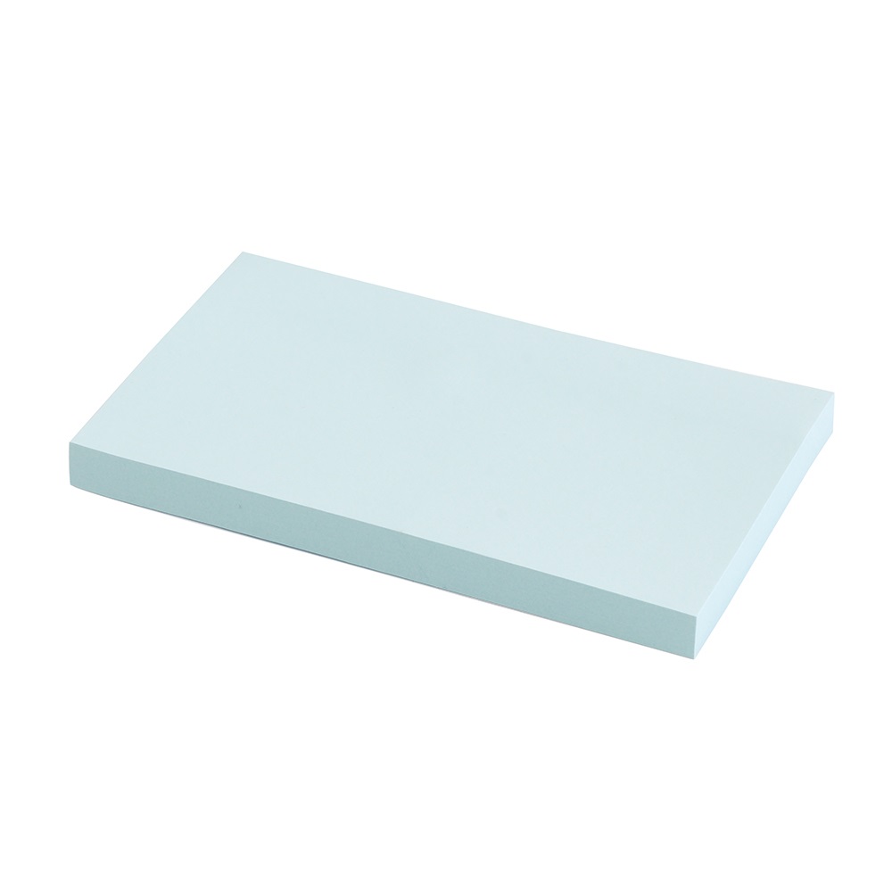 Jegyzettömb öntapadó, 76x127mm, 80lap, Bluering® , pasztellkék - Image 2