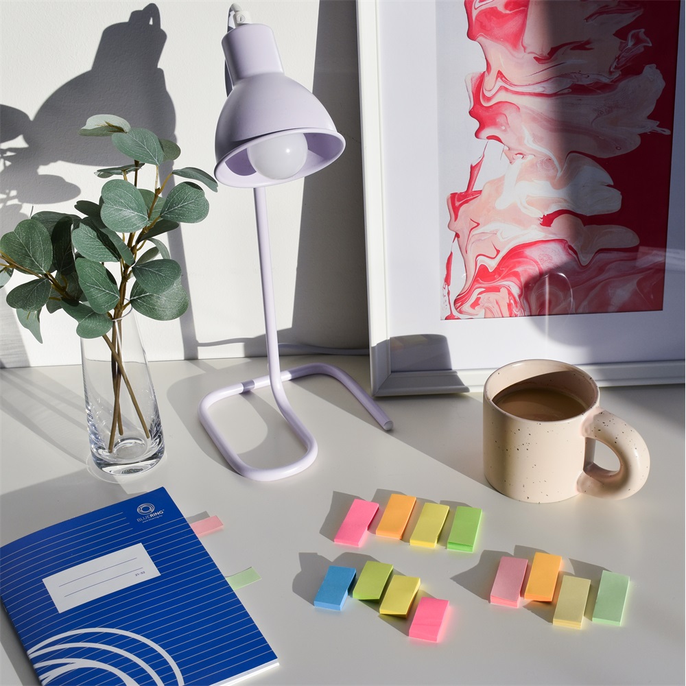 Jelölőcímke 20x50mm, 4x40lap, papír, vegyes pasztell színek Bluering® - Image 2