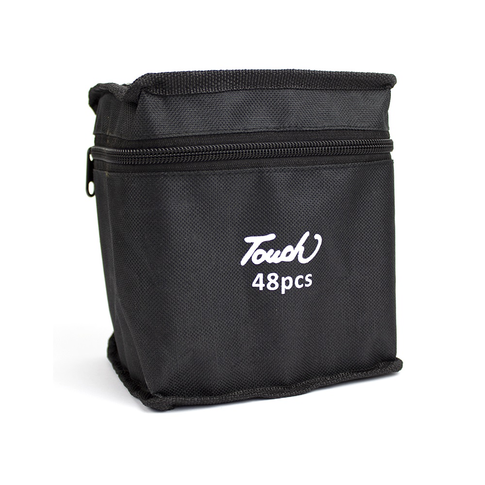 Kétvégű kreatív marker készlet, 48 klf.szín - Image 2