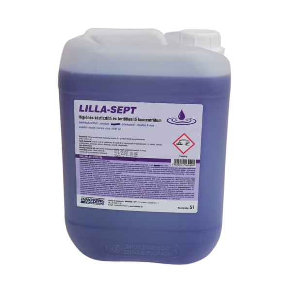 Kézfertőtlenítő 5 liter LILLA-SEPT
