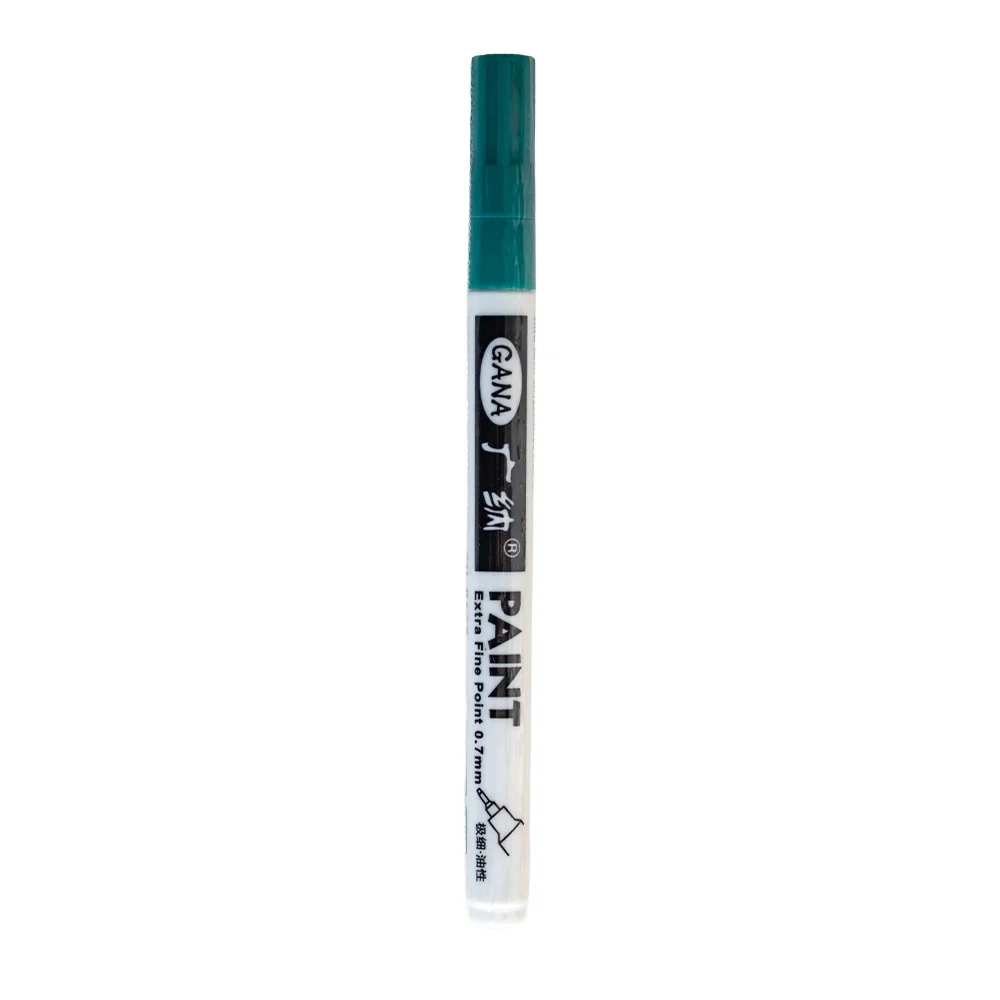 Lakkmarker 0,8mm, kerek zöld