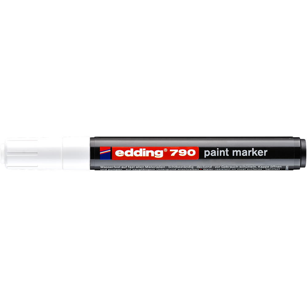 Lakkmarker 2-3mm, kerek Edding 790 fehér