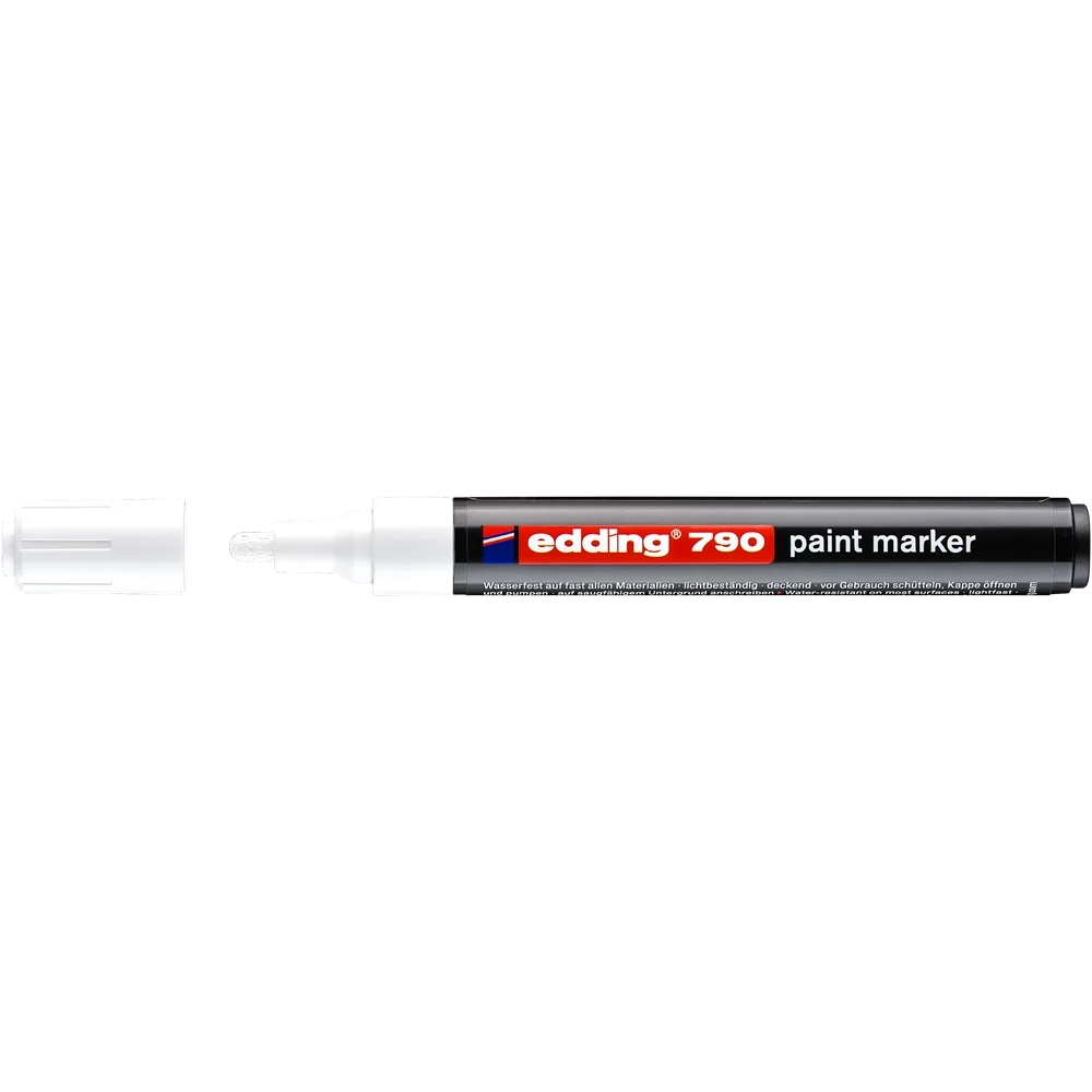 Lakkmarker 2-3mm, kerek Edding 790 fehér - Image 2