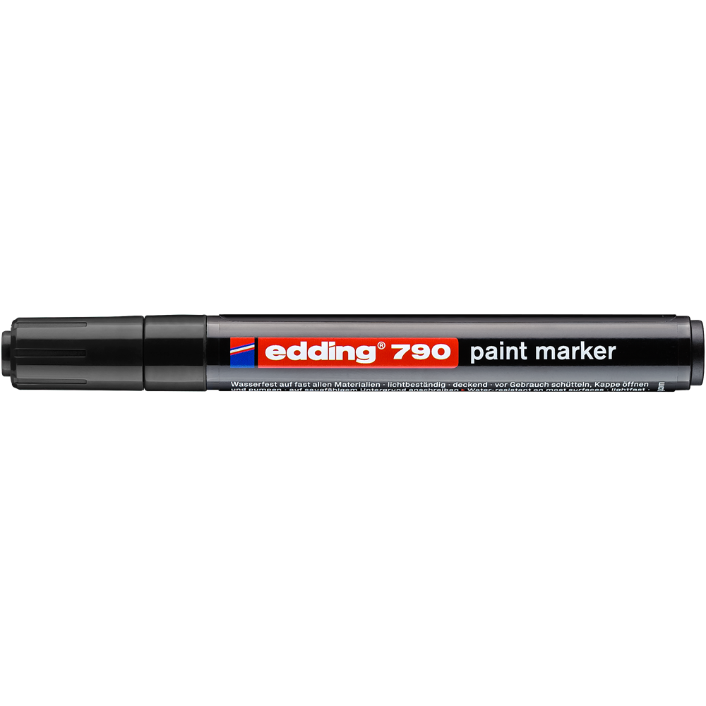 Lakkmarker 2-3mm, kerek Edding 790 fekete