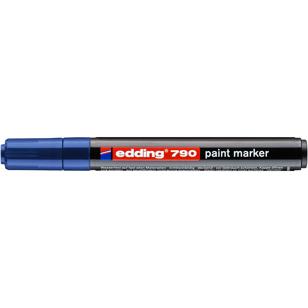 Lakkmarker 2-3mm, kerek Edding 790 kék