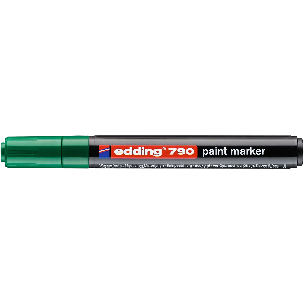 Lakkmarker 2-3mm, kerek Edding 790 zöld