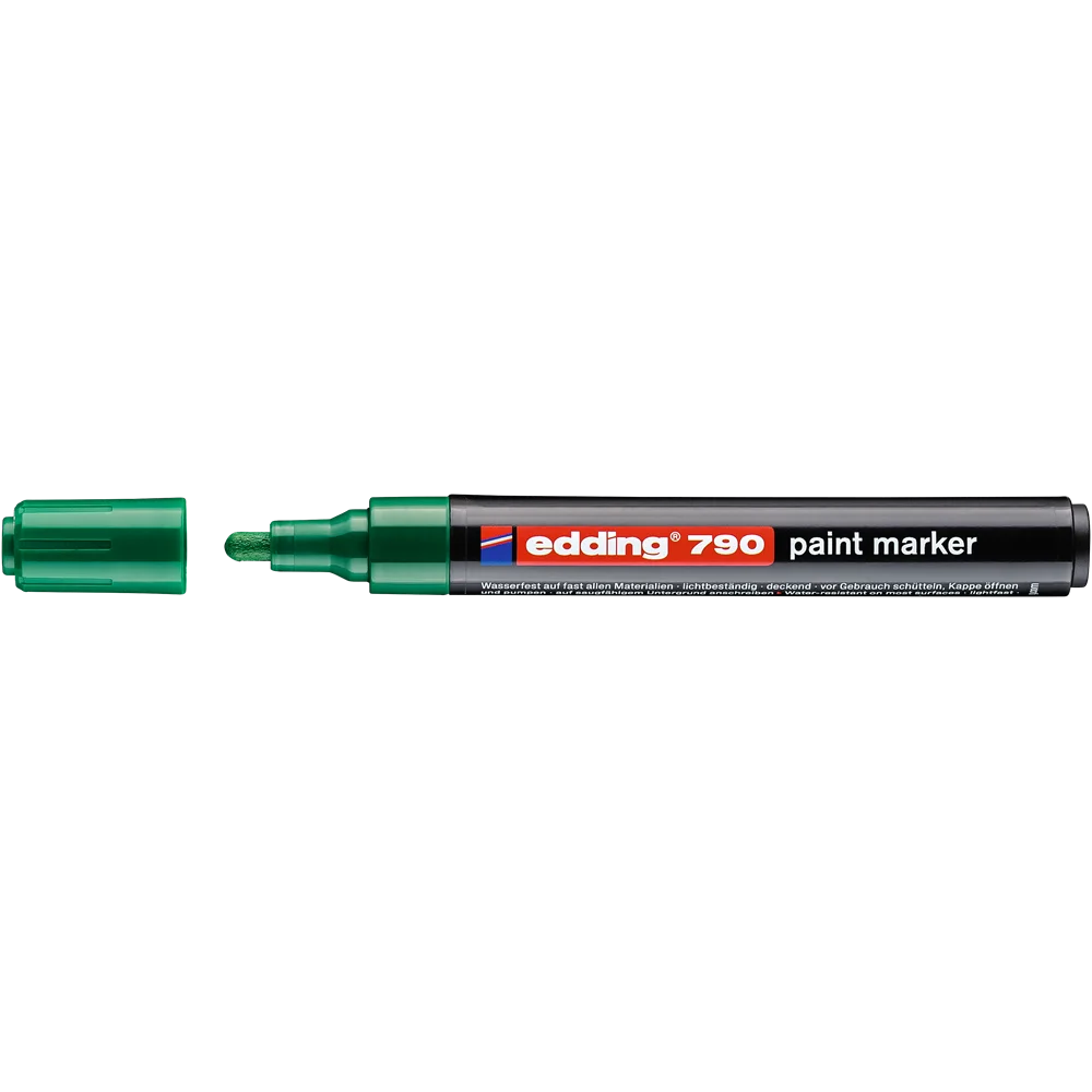 Lakkmarker 2-3mm, kerek Edding 790 zöld - Image 2