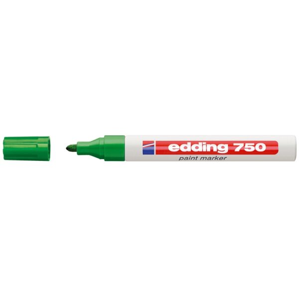 Lakkmarker 2-4mm, kerek Edding 750 zöld