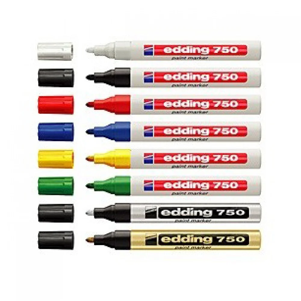 Lakkmarker 2-4mm, kerek Edding 750 zöld - Image 2