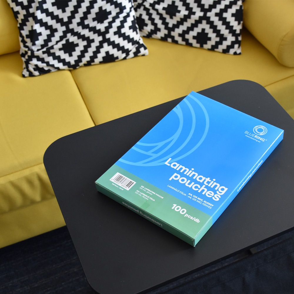 Lamináló fólia A4, 125 micron 100 db/doboz, Bluering® - Image 6