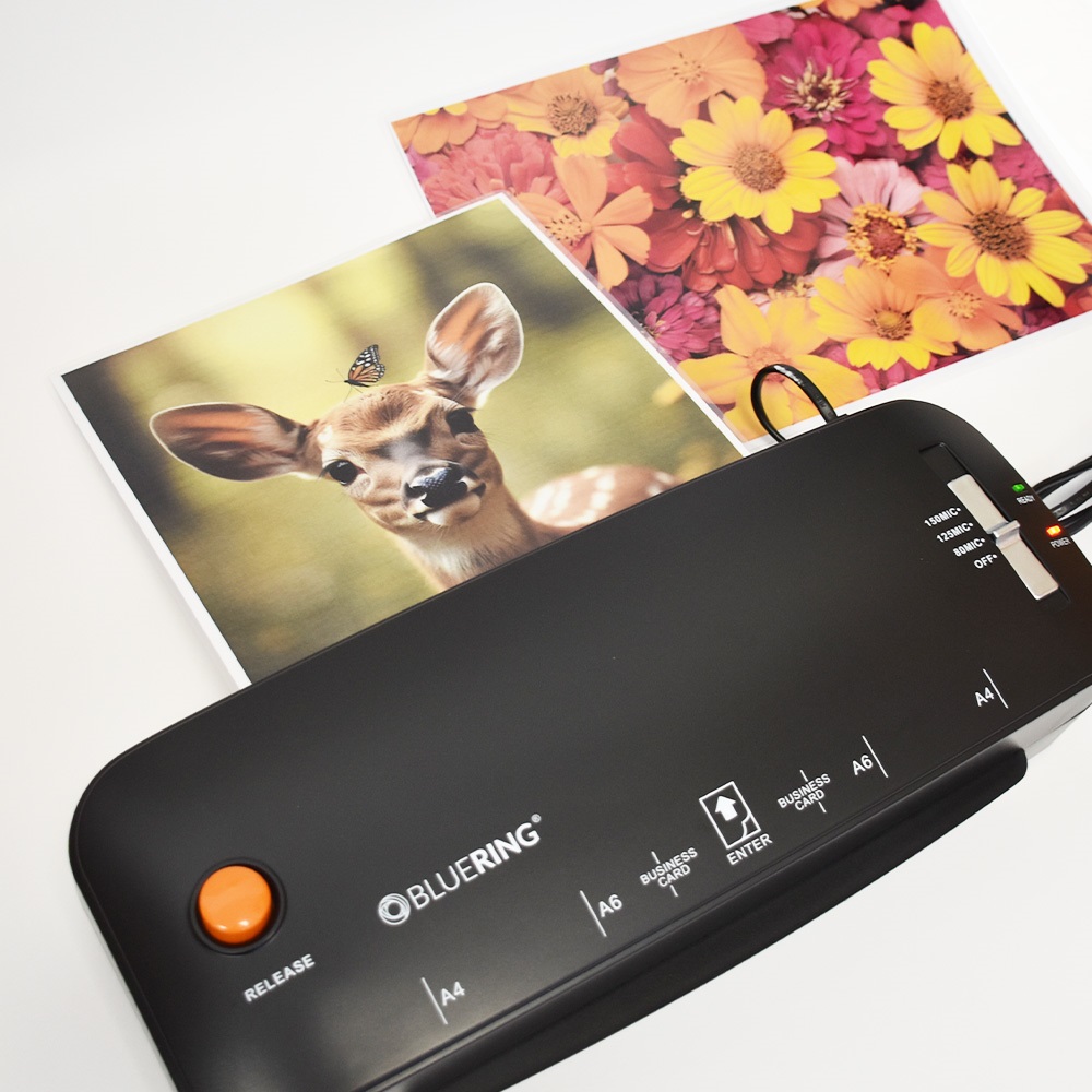 Lamináló fólia A4, 80 micron 100 db/doboz, Bluering® - Image 8