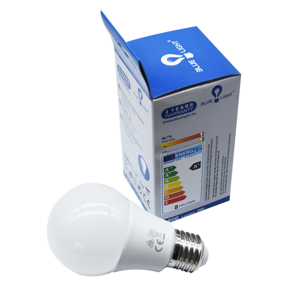 Led 9W E27 806 lm 2700k dimmelhető, Blue Light - Image 2