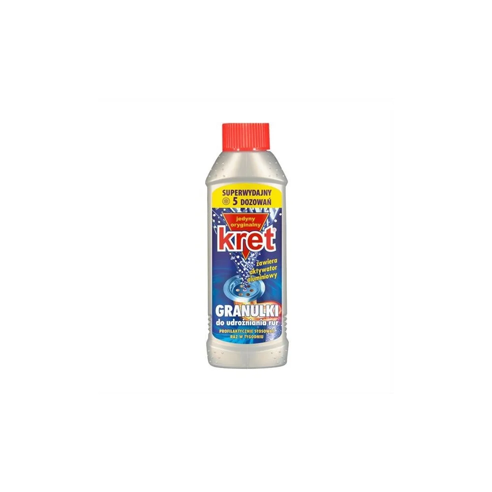 Lefolyótisztító granulátum 560 g Kret