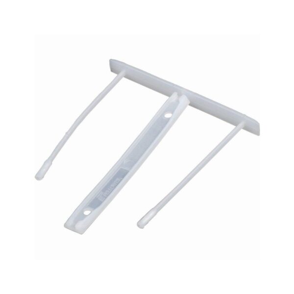 Lefűzőklip, műanyag, 85mm, Fellowes® Bankers Box, 100 db/csomag, fehér