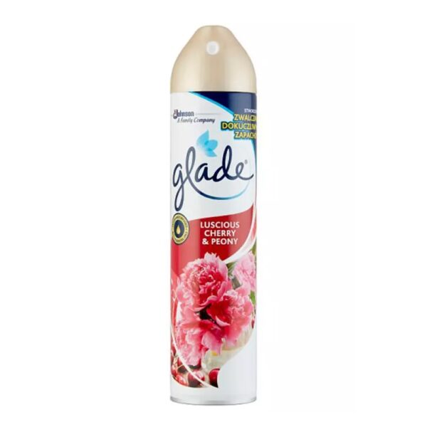 Légfrissítő aerosol 300 ml Glade® Zamatos Cseresznye és Bazsarózsa