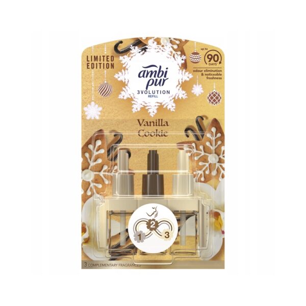 Légfrissítő elektromos utántöltő 20 ml Ambi Pur 3 Volution Vanilla Cookie