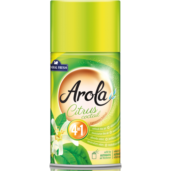 Légfrissítő spray utántöltő 250 ml Arola Citrus Coctail