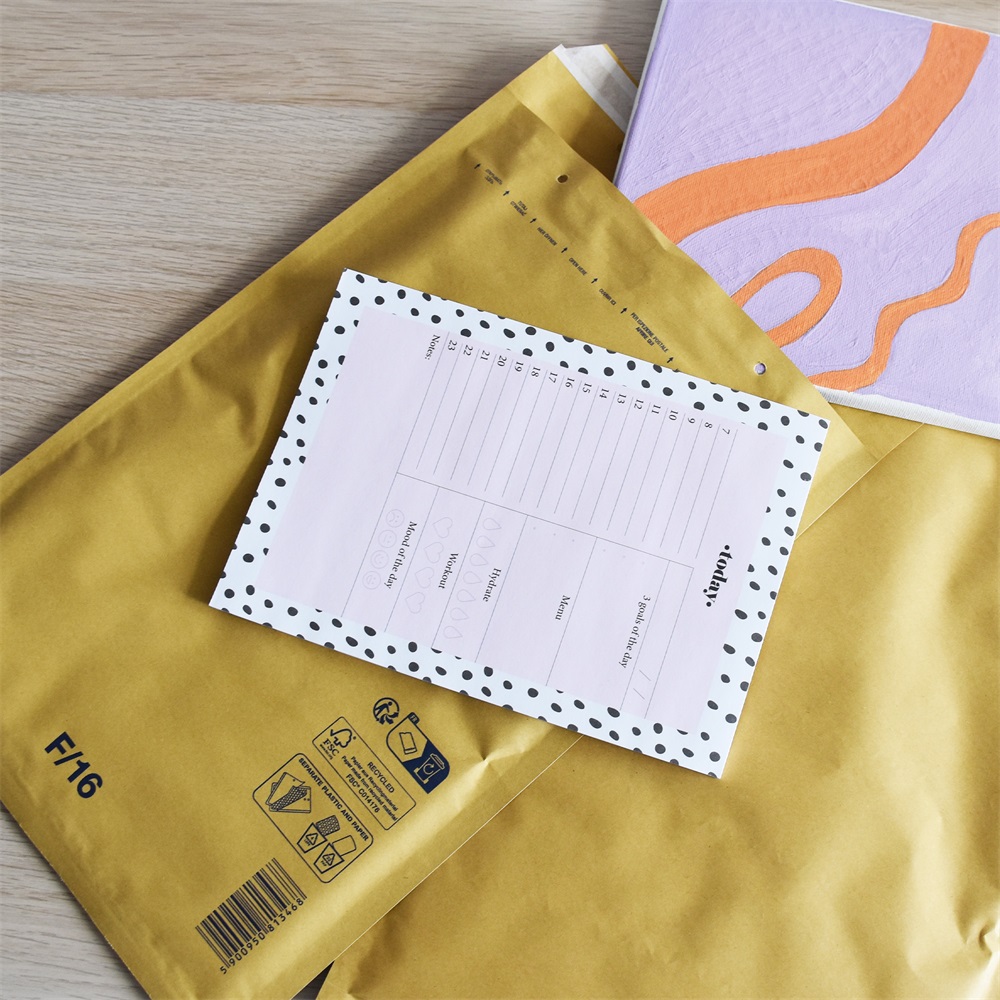 Légpárnás tasak 16/F szilikon külső méret 240x350mm, belső méret 220x340mm, Bluering® barna - Image 2