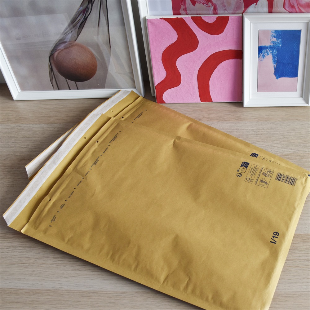 Légpárnás tasak 19/I szilikon külső méret 320x455mm, belső méret 300x445mm, Bluering® barna - Image 2