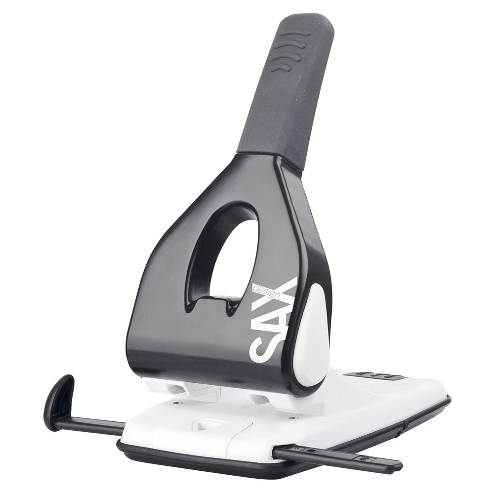 Lyukasztó 65lap 50%-al könnyített lyukasztás Sax 618 design fekete - Image 2