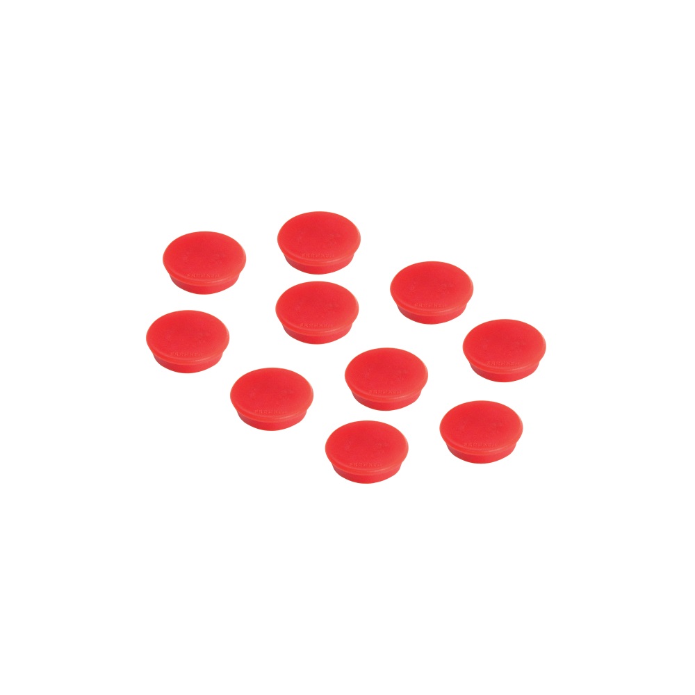 Mágnes 32mm, erősség: 800 g. HM30 01 Franken 10 db/csomag, piros - Image 2