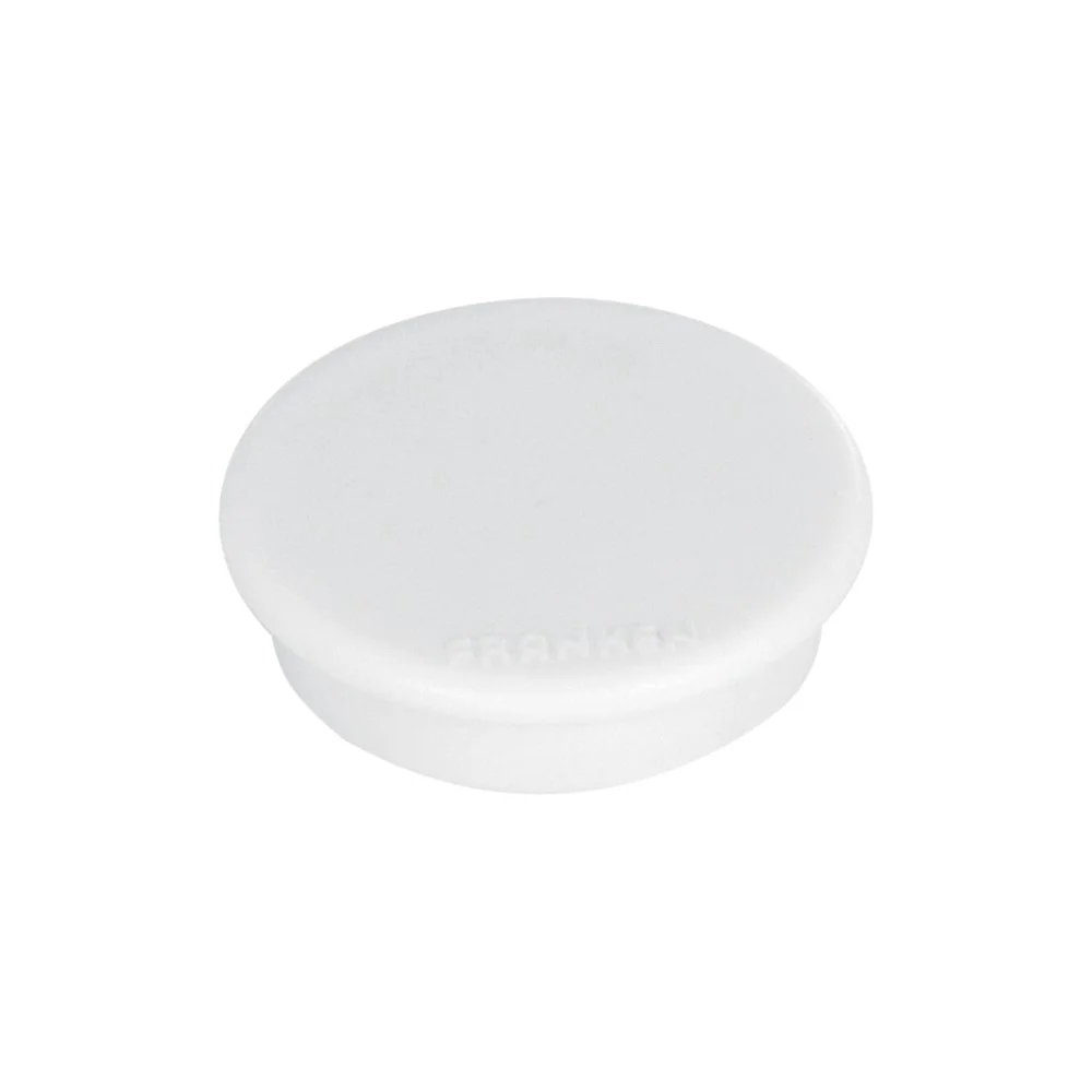 Mágnes 38mm, erősség: 2500 g. HMS36 09 Franken 10 db/csomag, fehér