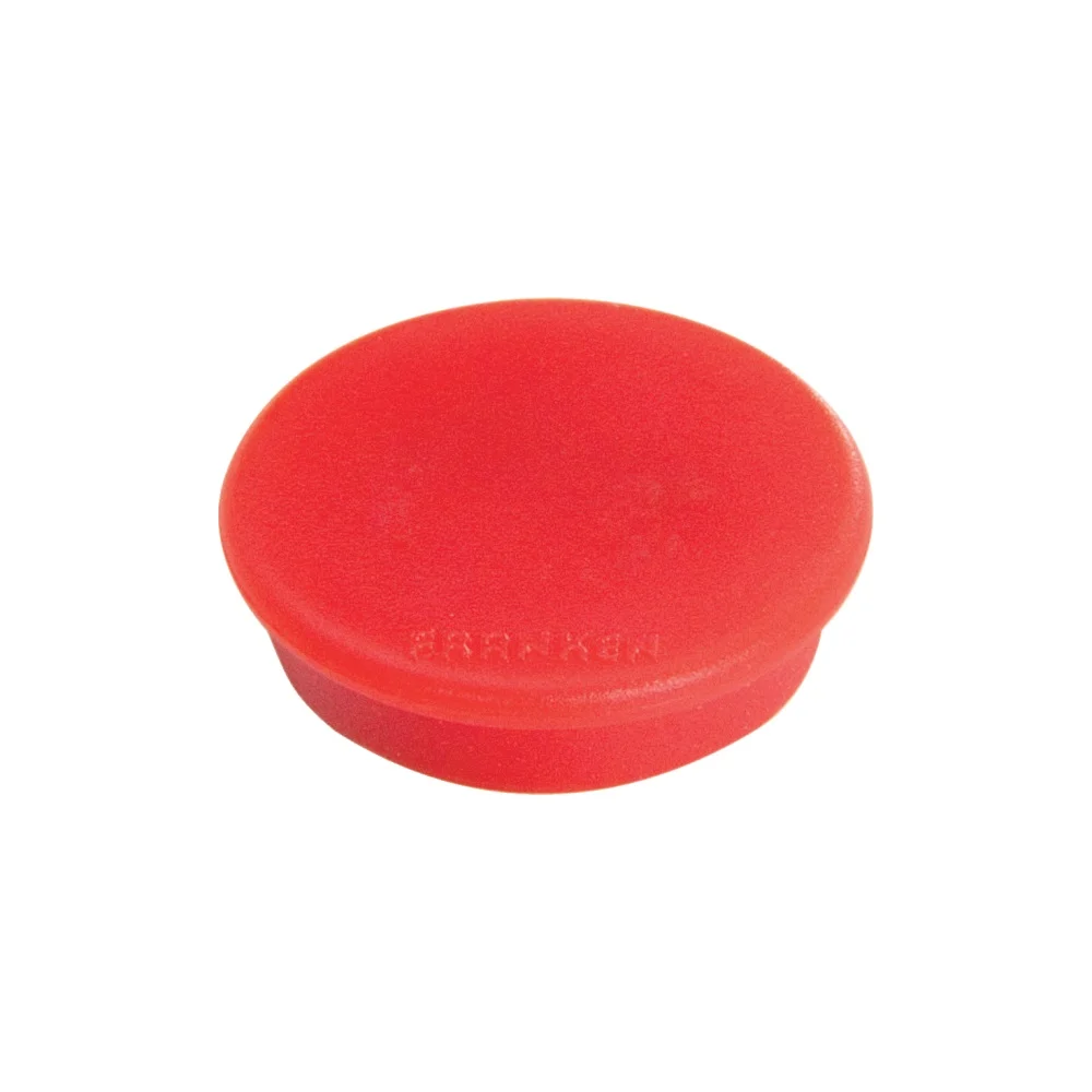 Mágnes 38mm, erősség: 2500 g. HMS36 01 Franken 10 db/csomag, piros