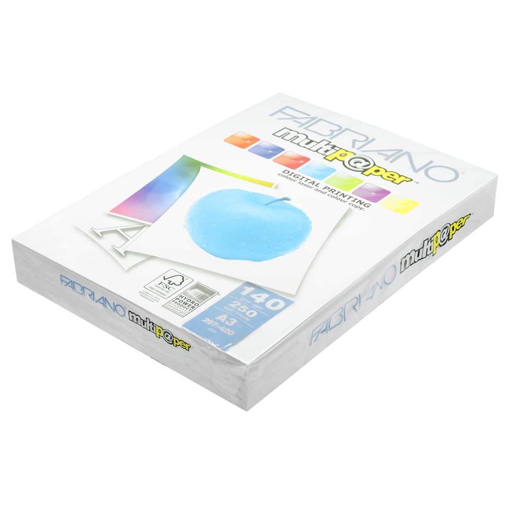 Másolópapír, digitális A3, 140g. Fabriano Multipaper 250ív/csomag - Image 2