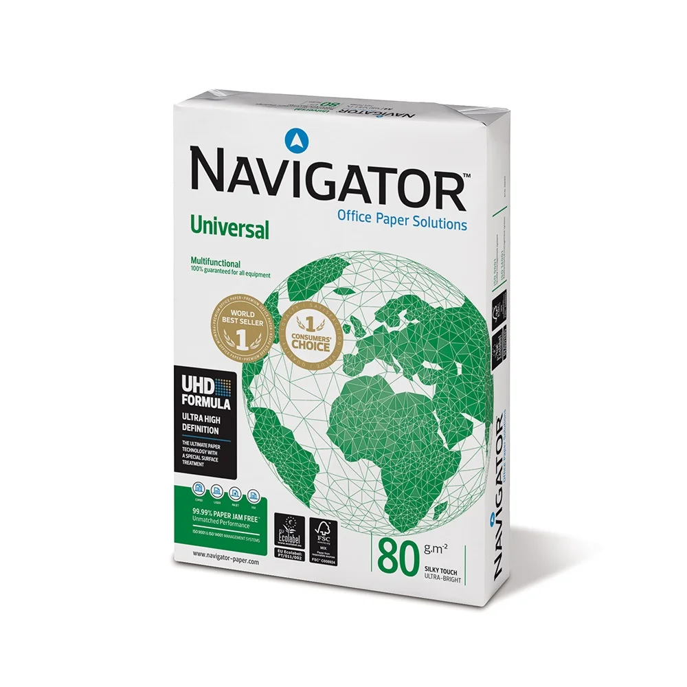 Másolópapír A3, 80g, Navigator Universal, CIE 169 fehérség, prémium minőség, 500ív/csomag - Image 2