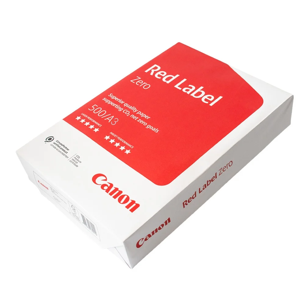 Másolópapír A3, 90g, Canon Red Label Zero 500ív/csom 4 csom/doboz - Image 3