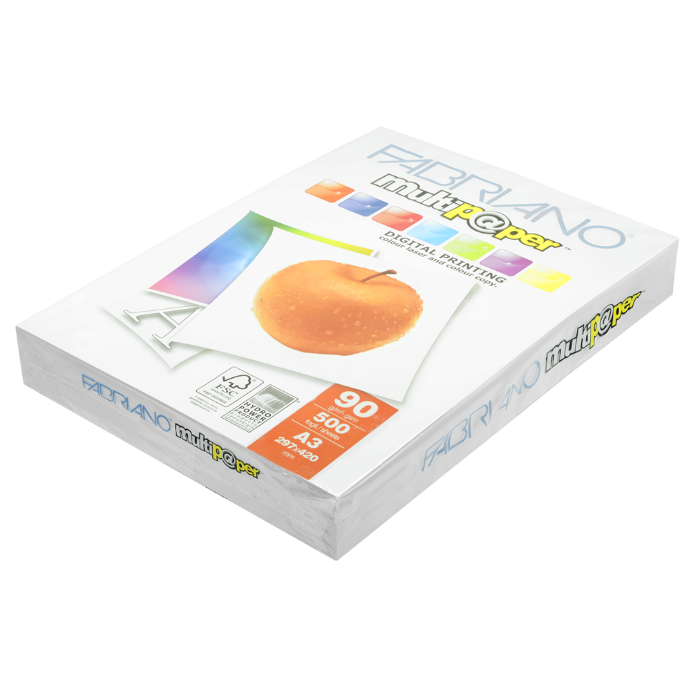 Másolópapír, digitális A3, 90g. Fabriano Multipaper 500ív/csomag - Image 2