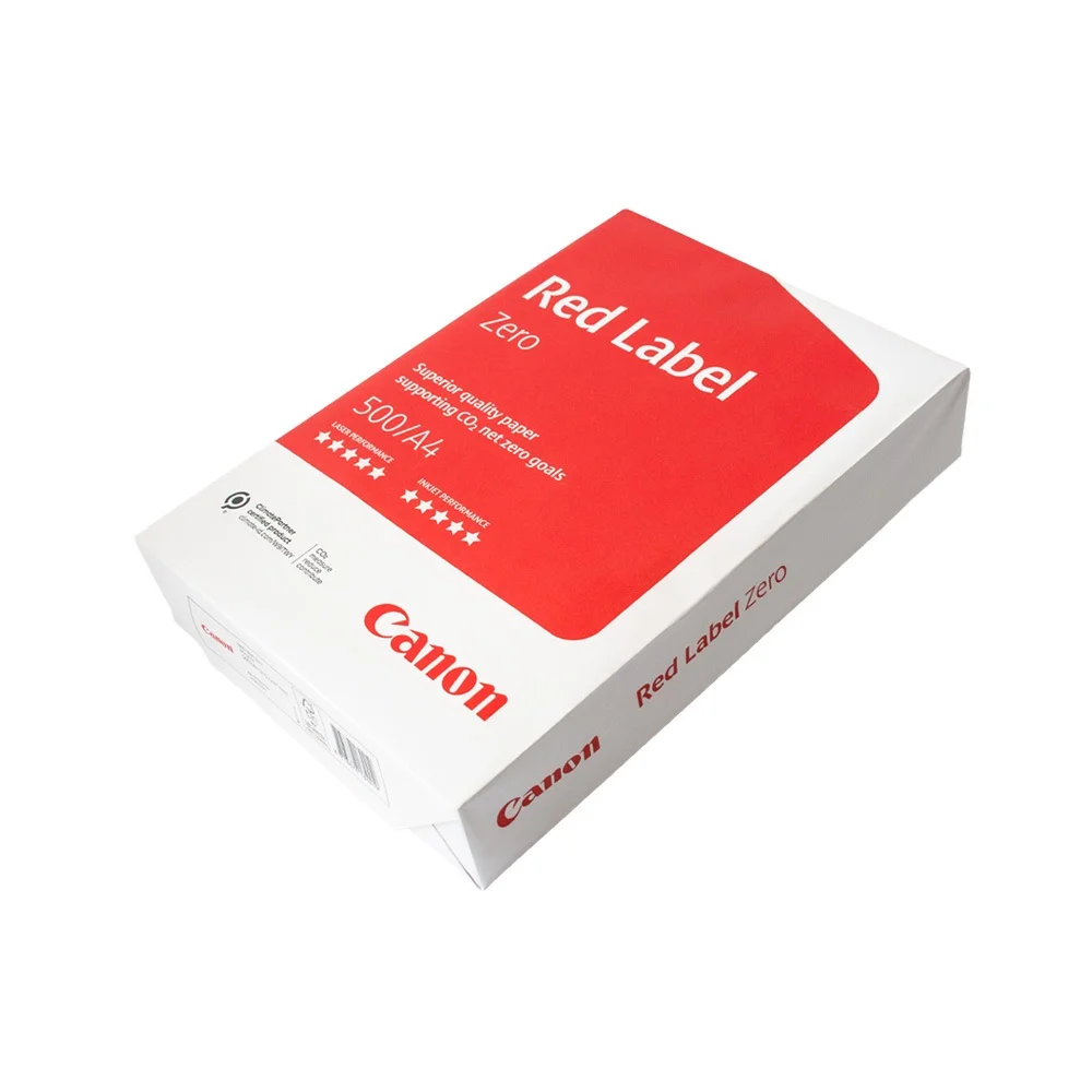 Másolópapír A4, 100g, Canon Red Label Zero 500ív/csom 4 csomag/doboz - Image 2