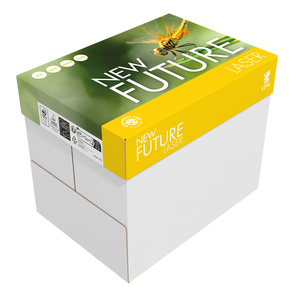 Másolópapír A4, 80g, New Future Laser Copy, CIE 150 fehérség, 500ív/csomag - Image 2