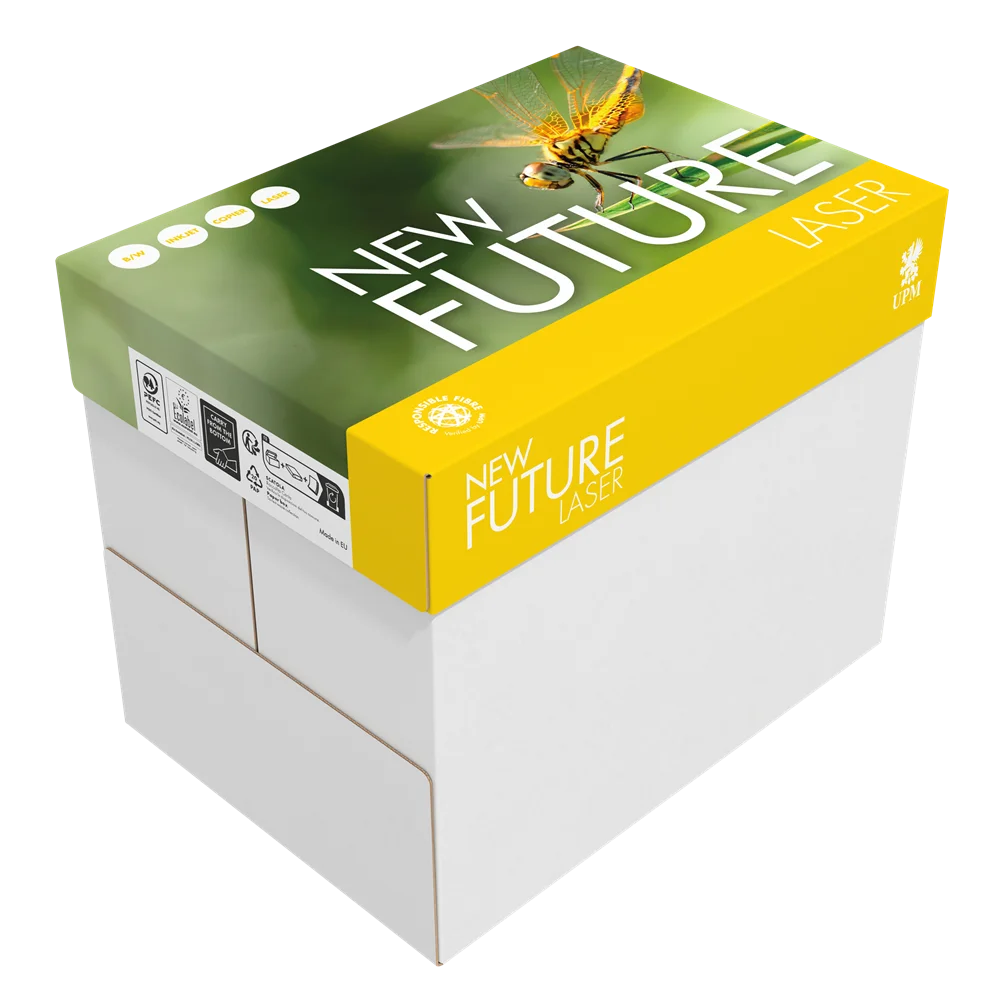 Másolópapír A4, 80g, New Future Laser Copy, CIE 150 fehérség, 500ív/csomag - Image 2