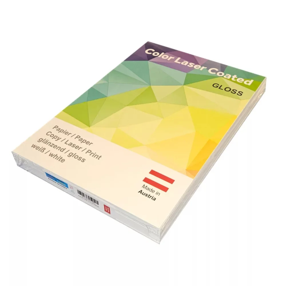 Másolópapír, digitális SRA3, 135g, mázolt, fényes Color Laser Coated glossy 250ív/csomag,