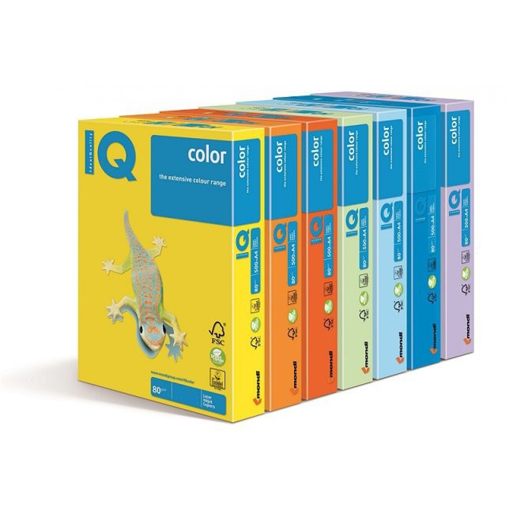 Másolópapír, színes, A3, 80g. IQ AB48 500ív/csomag, intenzív vízkék - Image 2