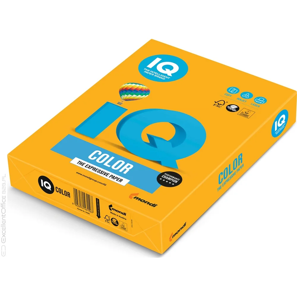 Másolópapír, színes, A3, 80g. IQ AG10 500ív/csomag, trend arany - Image 2