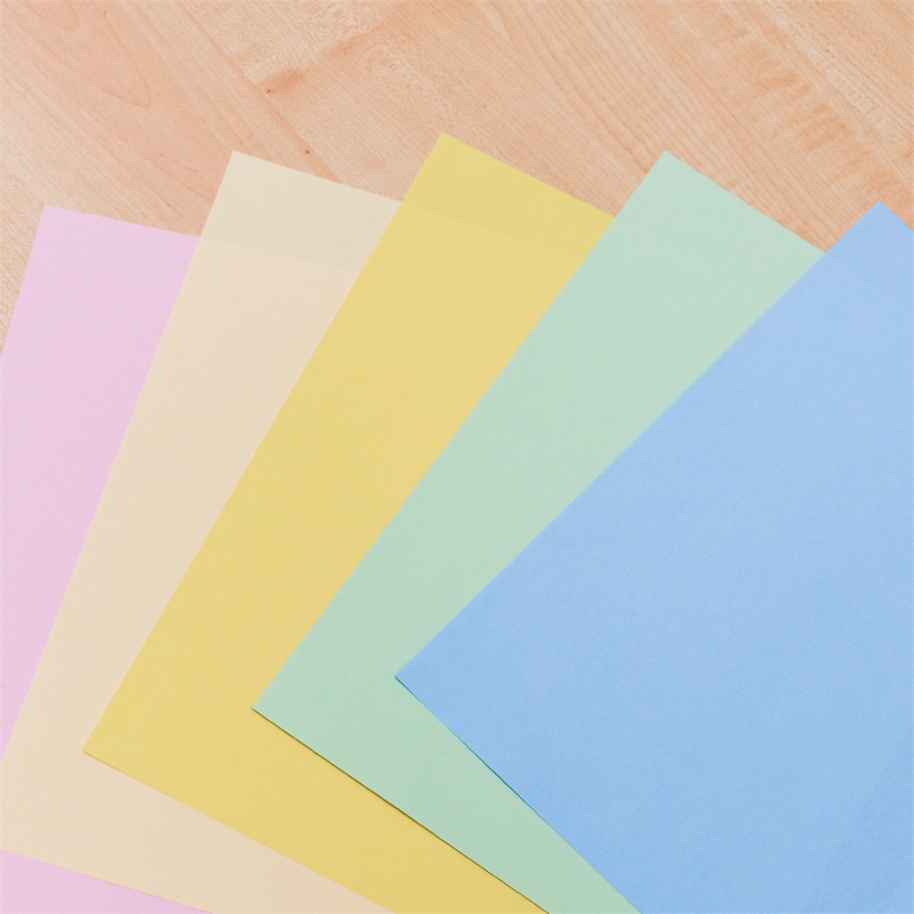 Másolópapír, színes, vegyes színek A4, 80 g Bluering® 5x20 ív/csomag, pasztell színes - Image 4