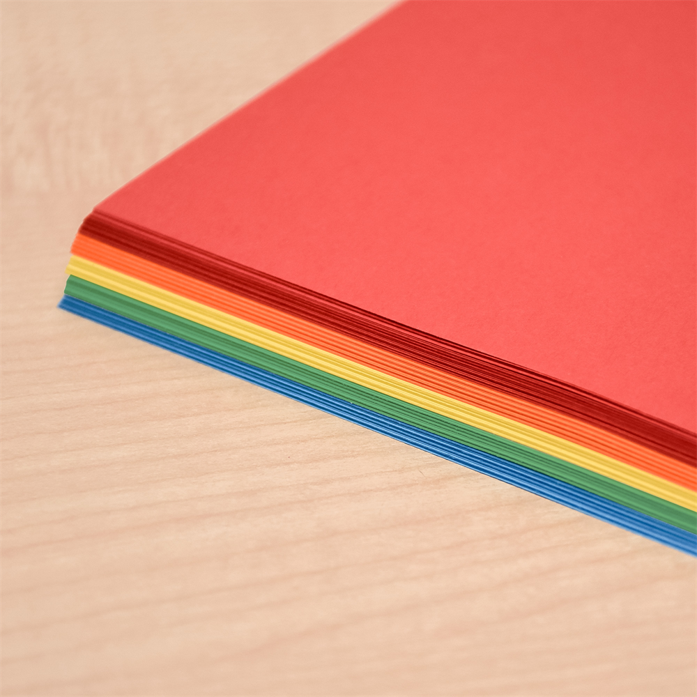 Másolópapír, színes, vegyes színek A4, 80g Bluering® 5x20 ív/csomag, intenzív színes - Image 2