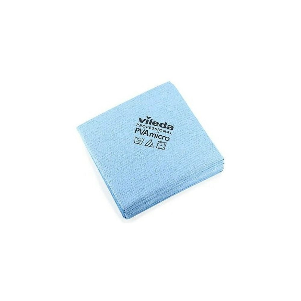 Törlőkendő mikroszálas 35 x 38 cm Vileda PVA kék_143585