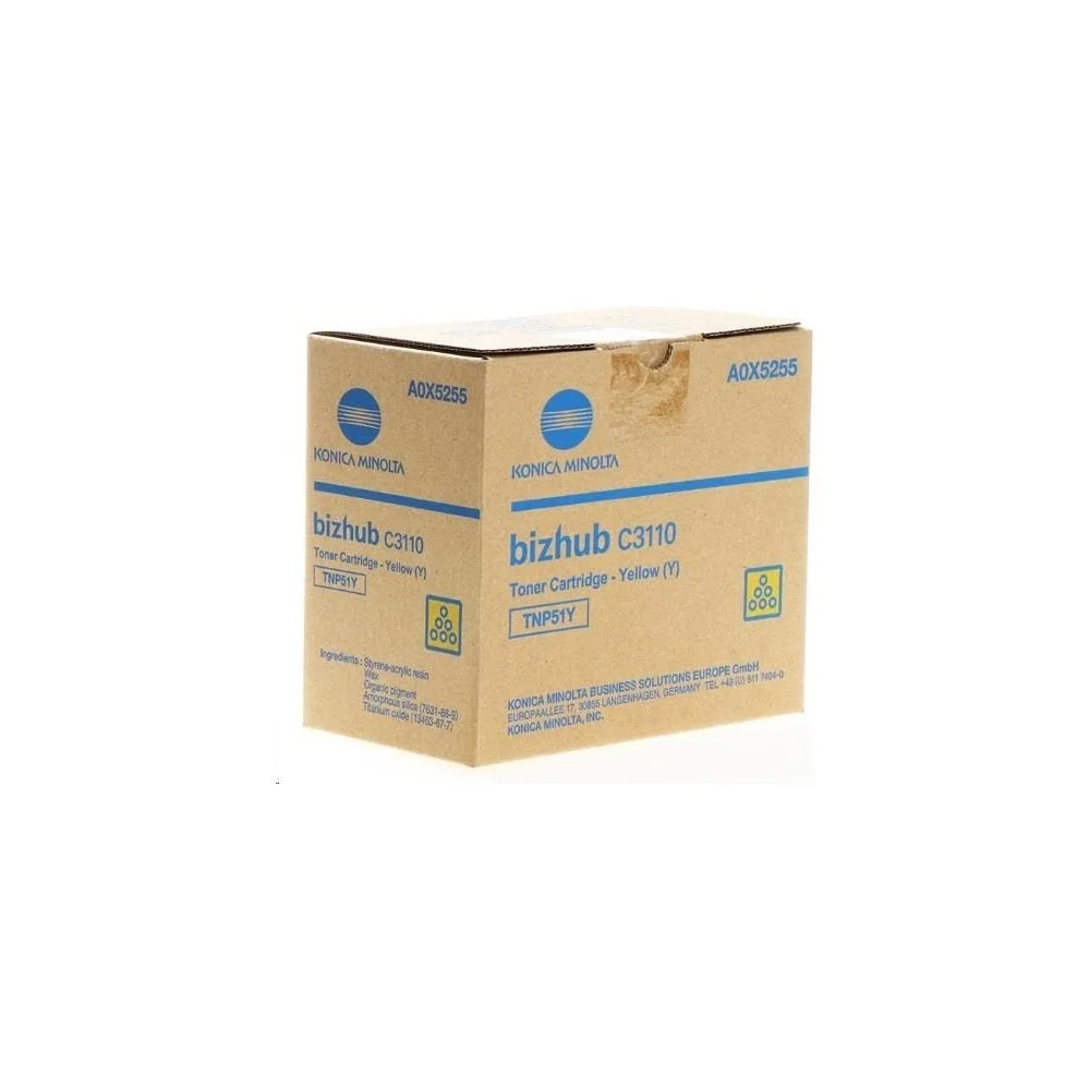 Minolta TNP51 toner yellow ORIGINAL 5K