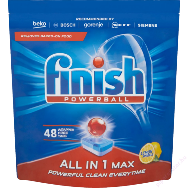 Mosogatógép tabletta 48 db/doboz Finish All in Max Lemon