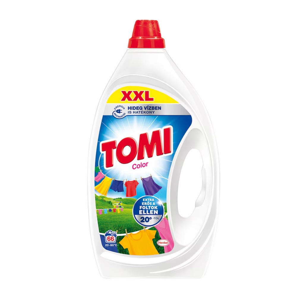 Mosógél 2,97 liter (66 mosás) színes ruhákhoz Tomi Color