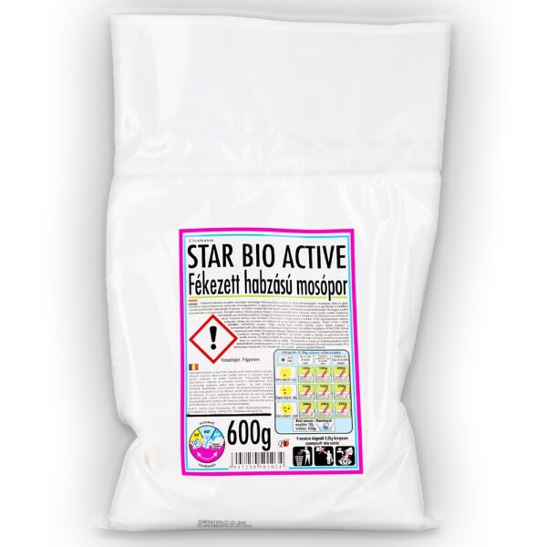 Mosópor 600 g (6 mosás) fehér és színes ruhákhoz Dalma Star Bio Active