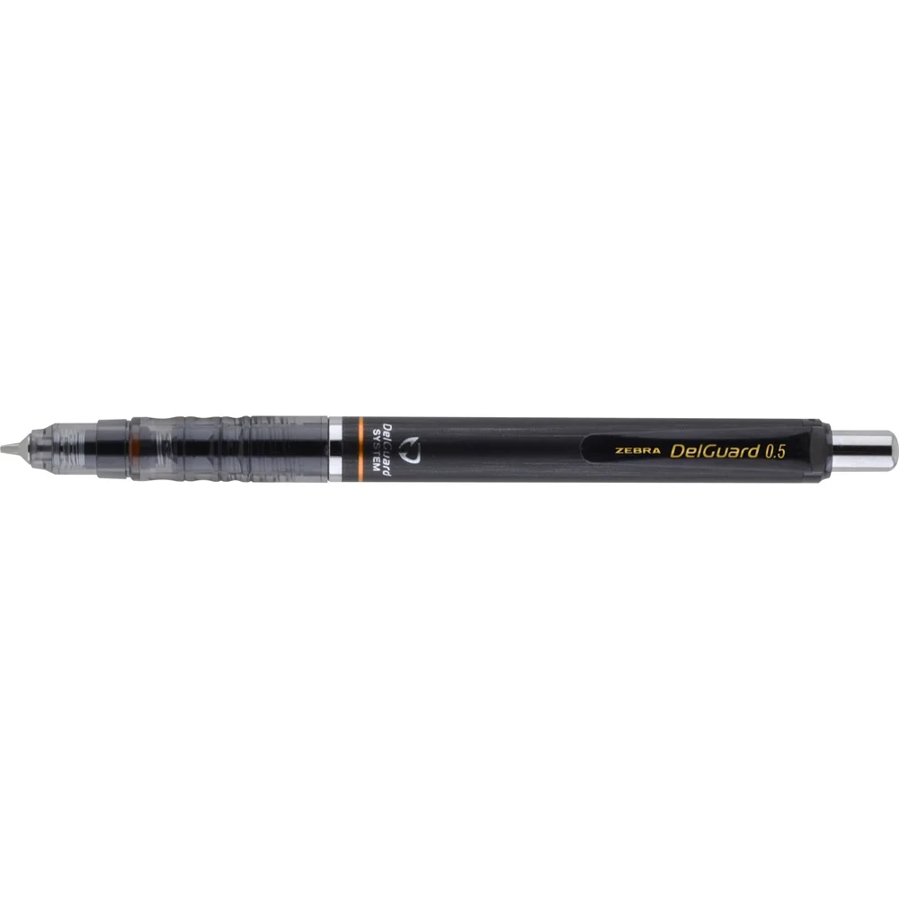Nyomósirón 0,5 mm, Zebra DelGuard, fekete