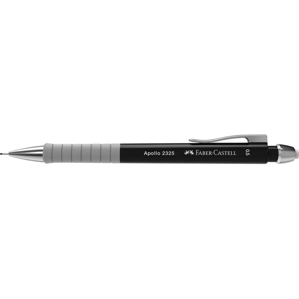 Nyomósiron 0.5mm APOLLÓ Faber-Castell fekete test