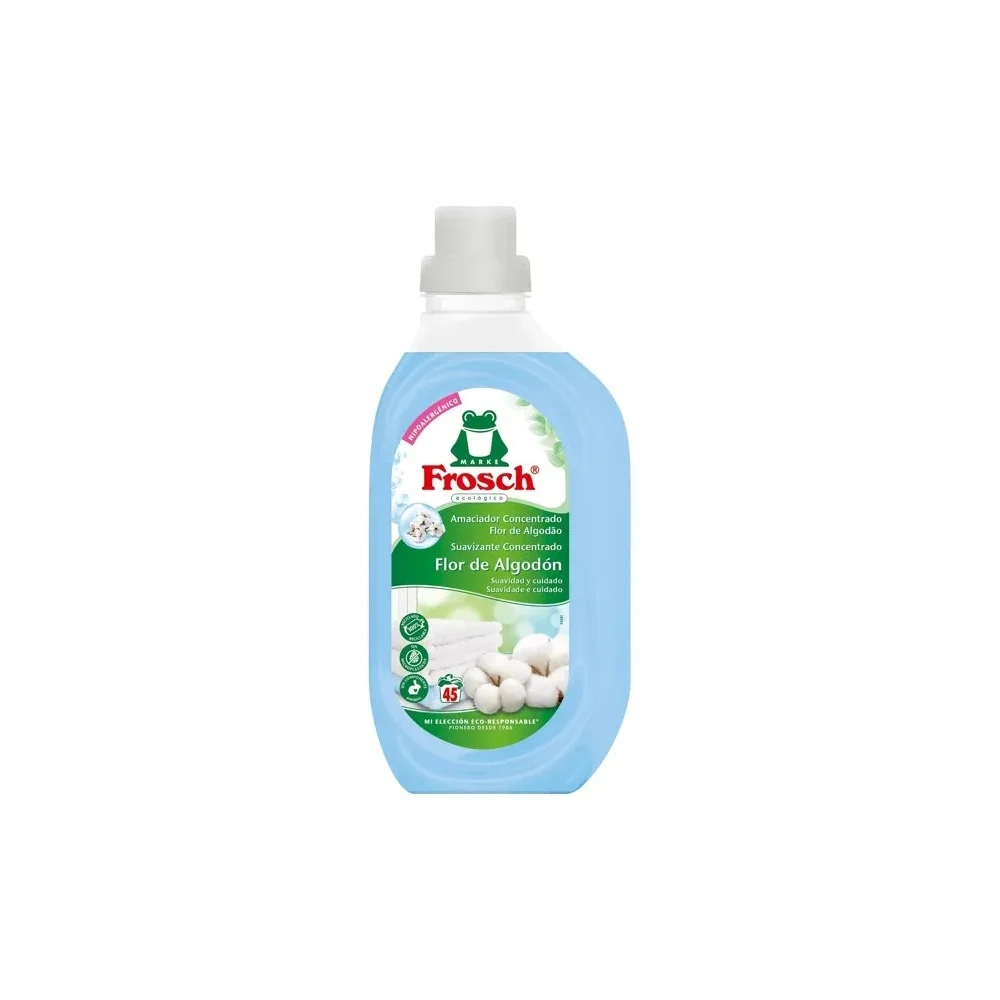 Öblítőszer 900 ml Frosch Gyapotvirág