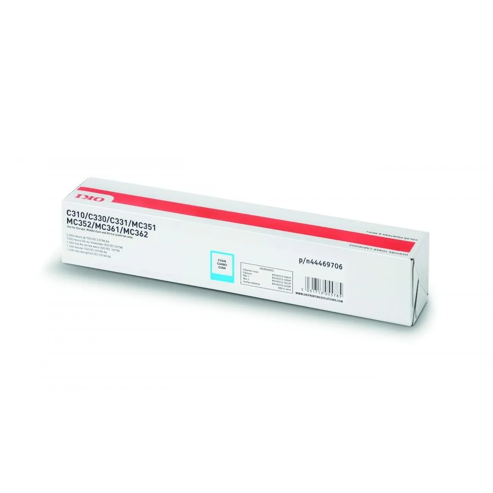 Oki C310/330 toner cyan ORIGINAL