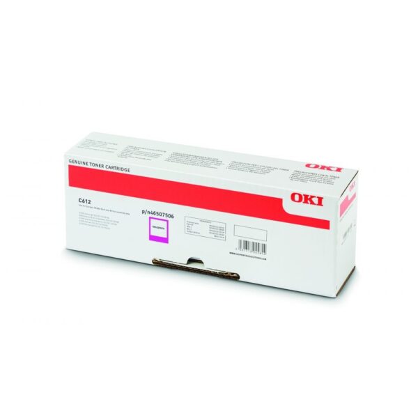 Oki C612 toner magenta ORIGINAL