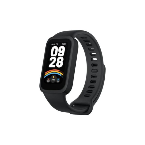 Okoskarkötő XIAOMI Smart Band 9 Active (v5.3, aktivitásmérő, alvásmonitor, 50 sport mód, vízálló) fekete